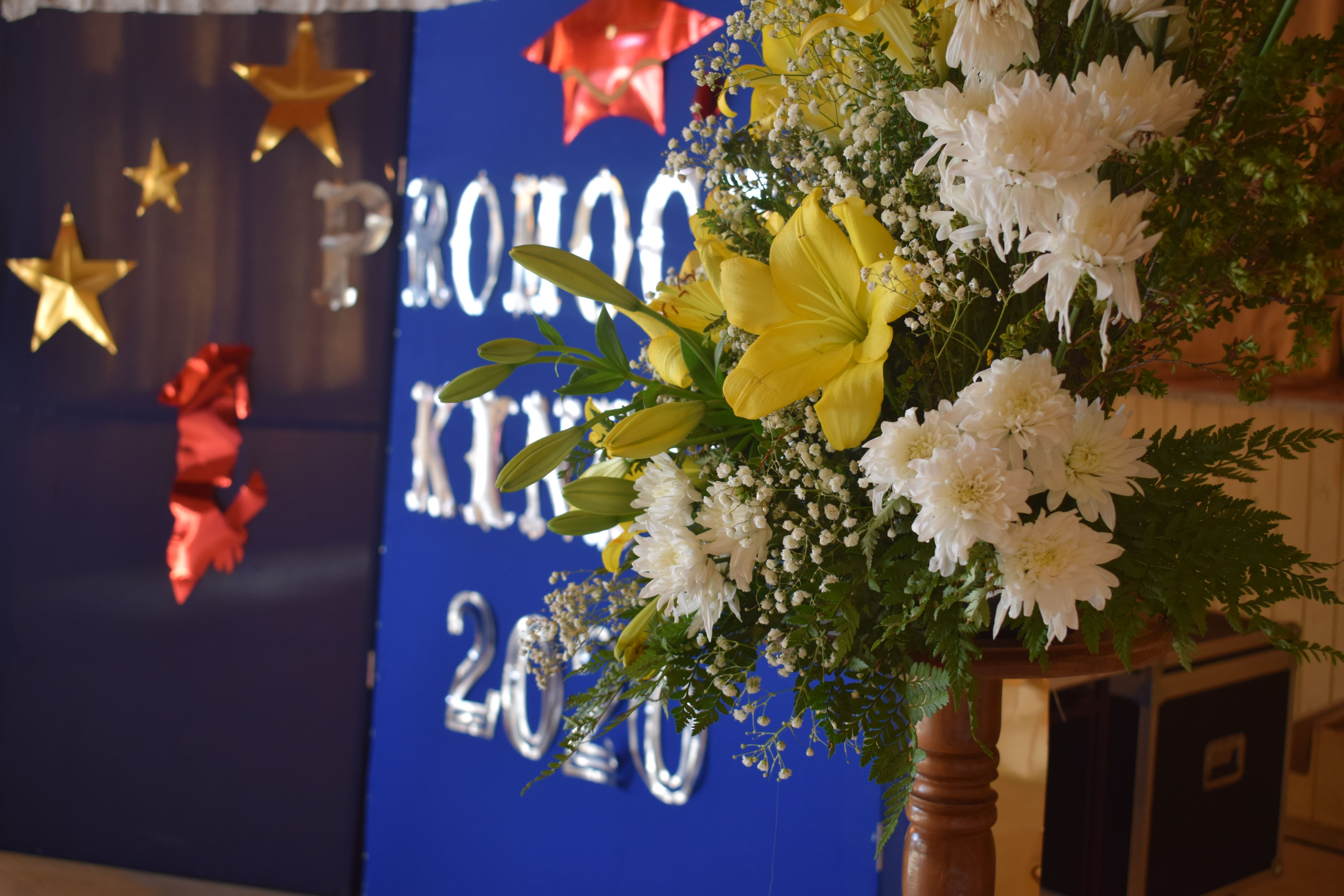 flores de la escuela